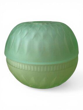 Indiana Glass Mt. Vernon Mint Mist Frosted Fairy Lamp